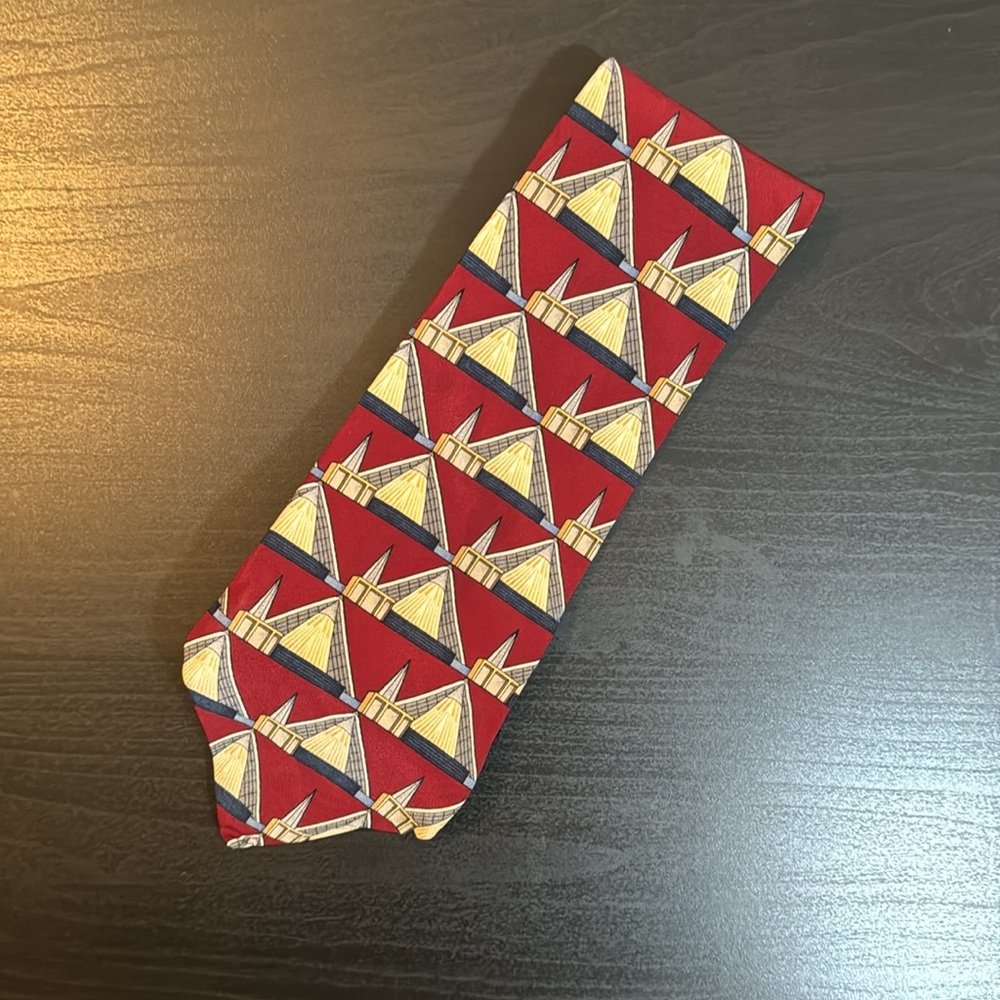 Vintage UNICEF Classic Silk Tie